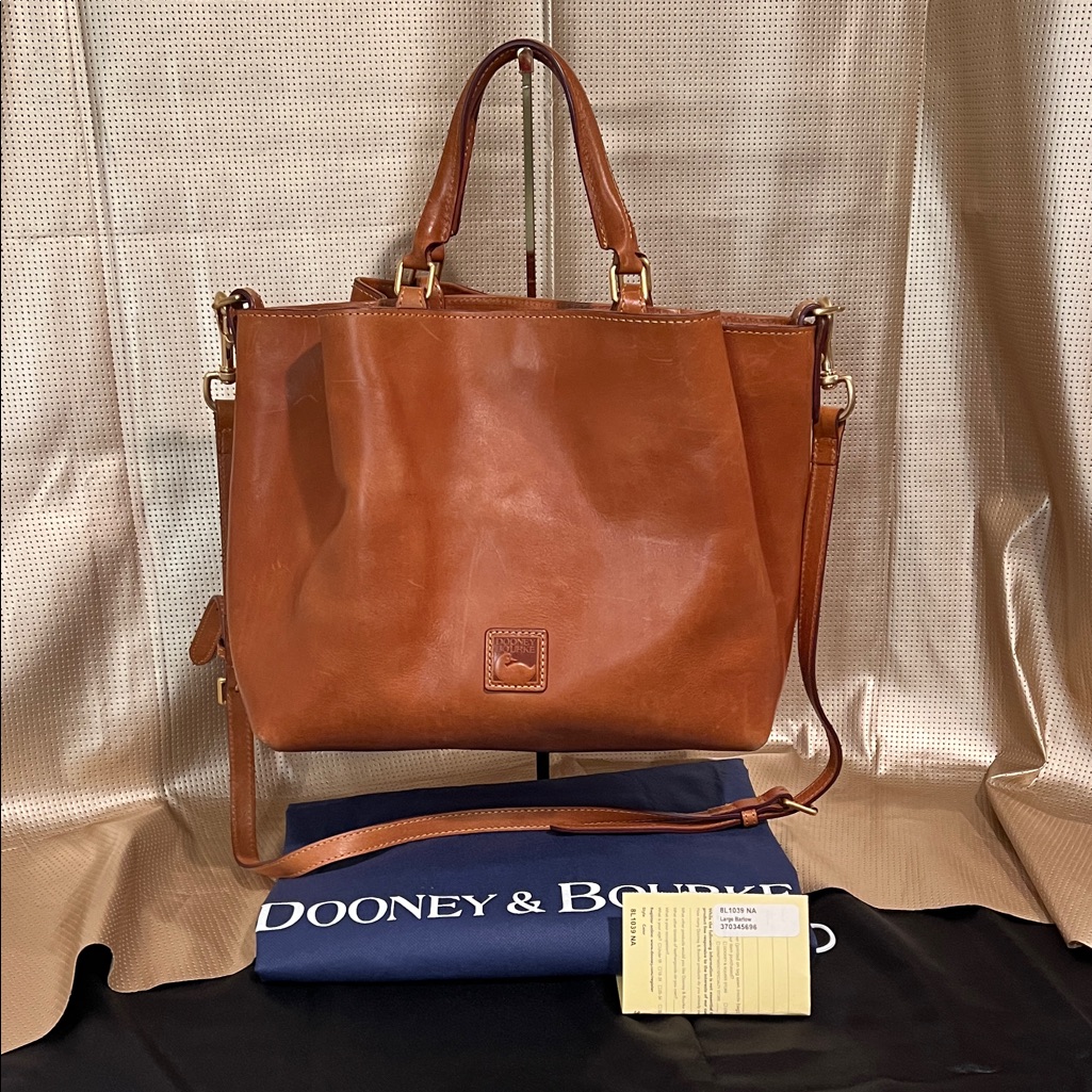 Dooney And Bourke Florentine Large Barlow Natural Color